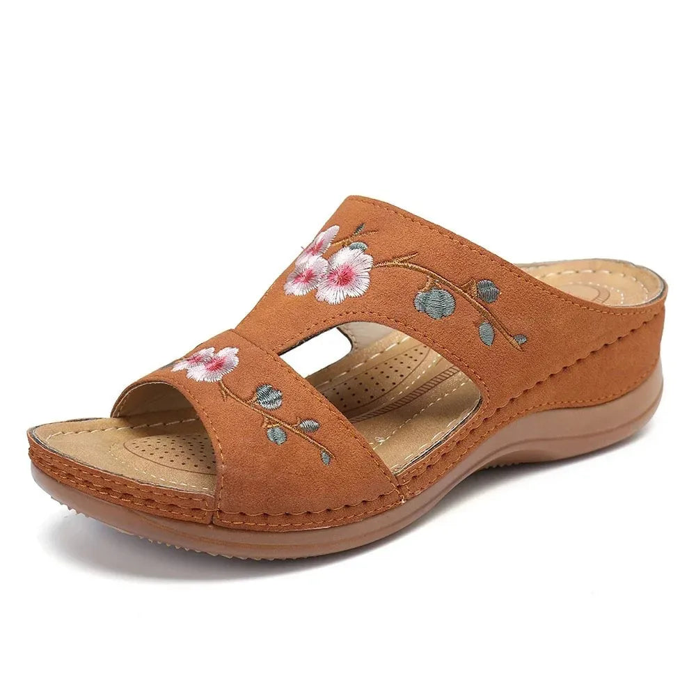 Mules Confort Fleuries