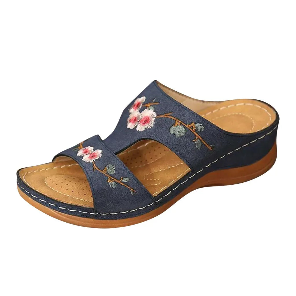 Mules Confort Fleuries