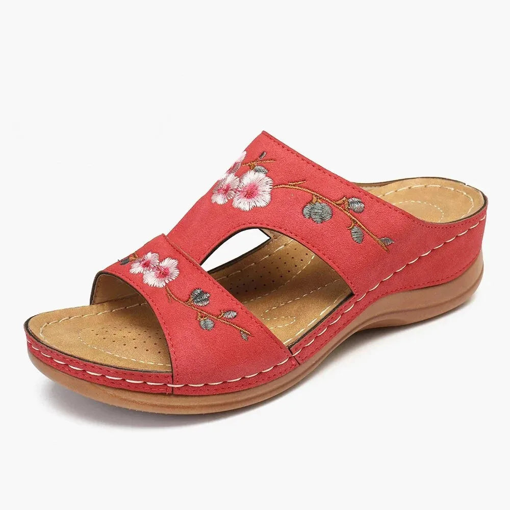 Mules Confort Fleuries